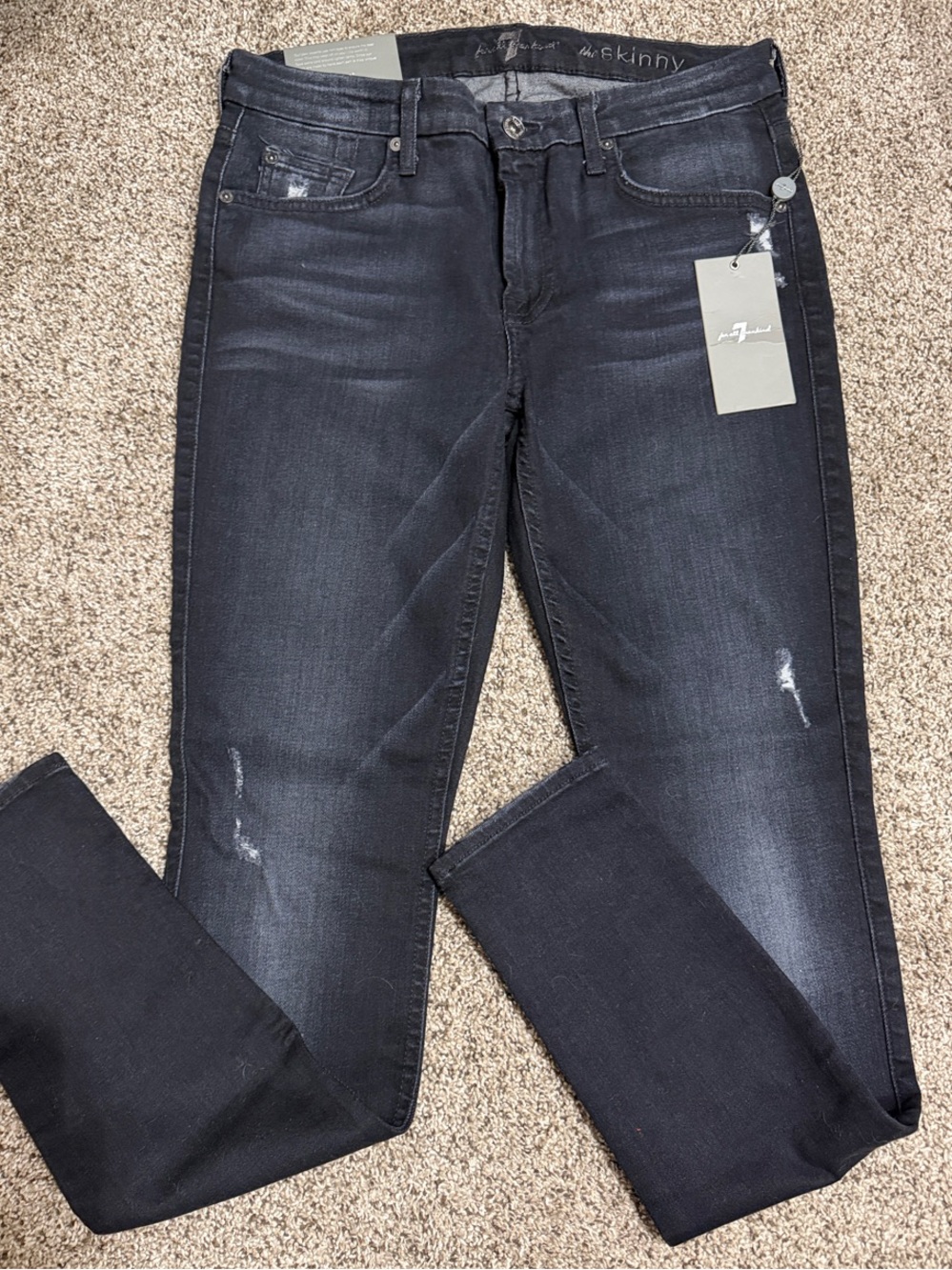 7 for all mankind The Skinny Women’s Jeans size 29 second skin legging jeans